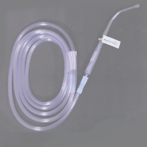 Tube de raccordement médical jetable approuvé CE/ISO avec poignée Yankauer (MT58036041)
